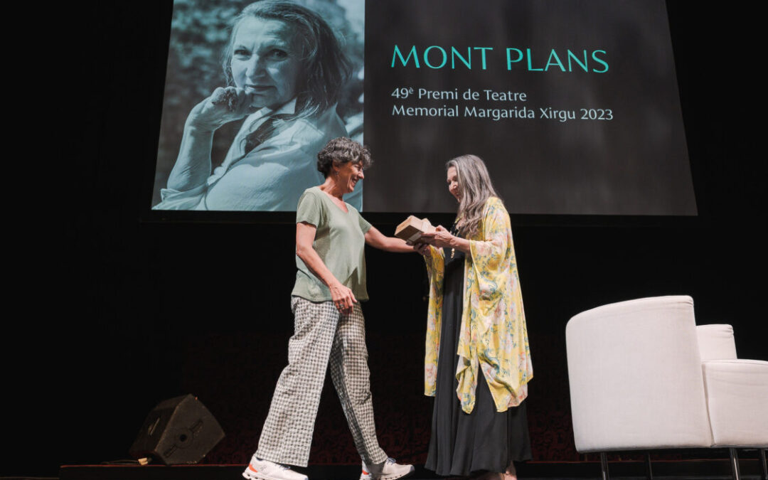 Proclamació i lliurament del 49è premi de teatre memorial Margarida Xirgu